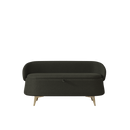 50 inchesMulti-functional long rectangular bed end storage sofa stool teddy fleece