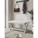 Abigail - Accent Bench With Piped Cushion by HouseOfZazla