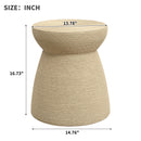 Simulated Rattan MGO Side Table – Versatile Indoor & Outdoor Accent