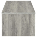 Nuberg - 2 Piece And End Table Set With Storage Drawers - Gray