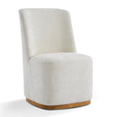 Indoor Dining Chair Set of 2, Modern Upholstered Fabric Chair
