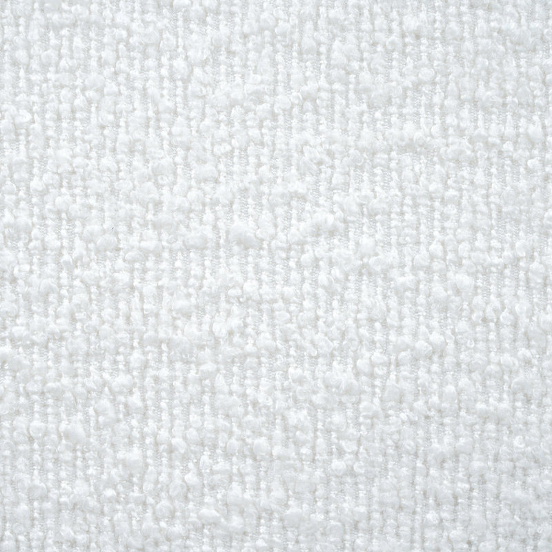 Cream-Colored Boucle Upholstered Bed with Rubber Wood Foot, King, photo 10 of 10