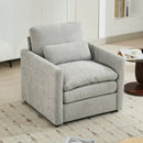 Cozy Upholstered Cushion Armchair For Living Room by Unique Piece Furniture