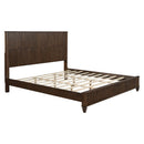 Platform Bed Frame With Tall Headboard by HouseOfZazla