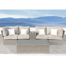 Stylish Modular Wicker Patio Seating Group by HouseOfZazla