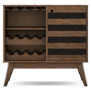Clarkson - Wine Cabinet - Brown
