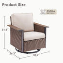 Outdoor Swivel Rocking Chairs