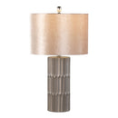 Tania - Contemporary Table Lamp - Brown / Metallic Brown / Champagne by HouseOfZazla