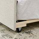 Upholstered Daybed With USB Charging & Pull Out Bed by HouseOfZazla