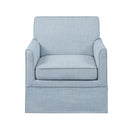 Timeless - Accent Armchair With Classic Track Arm Silhouette And Skirted Base