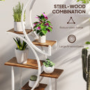 Outsunny 8 Tier Plant Stand Indoor