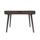 Writing Desk with Large Drawers, Computer Table for Home Office Workspace or Entryway by HouseOfZazla