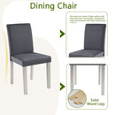 Dining Table Set, Table With A Rectangular Table And Upholstered Chairs by HouseOfZazla