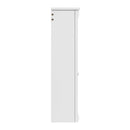 Modern Wall-Mount 2 In 1 Mirror Cabinet With Adjustable Shelves, Soft-Closing Hinges