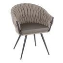 Matisse - Braided Contemporary Chair by HouseOfZazla