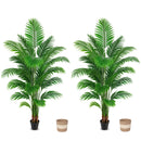 Artificial Palm Tree 6ft - Large Fake Tropical Tree (2 Pack)