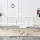 Bow Shaped Chairs, Ergonomic Design, Non Slip Base