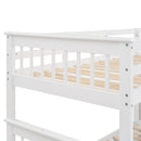 Stairway Bunk Bed With Storage And Guard Rail For Bedroom by HouseOfZazla