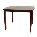 7 Piece Counter Height Dining Set With Butterfly Leaf Table And Chairs - Brown / Espresso by HouseOfZazla