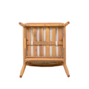 Outdoor Dining Chairs Set of 2 with Acacia Wood and Rope Design by HouseOfZazla