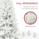 HOMCOM 6ft Tall Artificial Christmas Tree