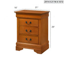 Louis Phillipe - Nightstand - Wood by Unique Piece Furniture