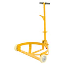 Steel Drum Dolly 55 Gallon Capacity Oil Barrel Mover With Wheels Low Profile Caddy - Yellow by HouseOfZazla