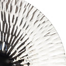 Textured Oversized Disc, Wall Decor For Living Room (Set of 3) - Silver by HouseOfZazla