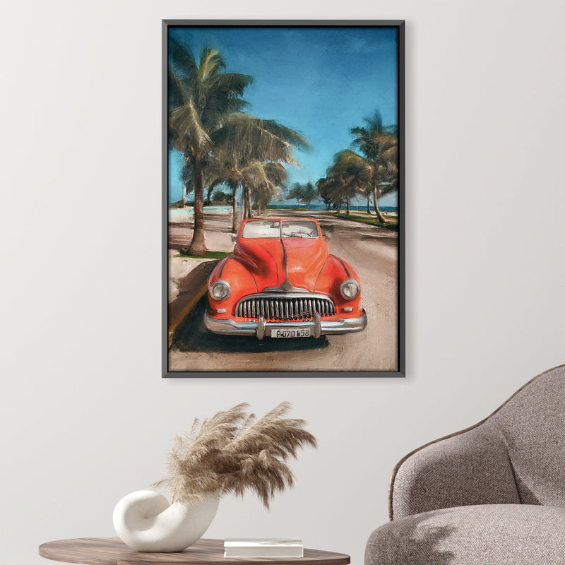 Beach Drives Canvas