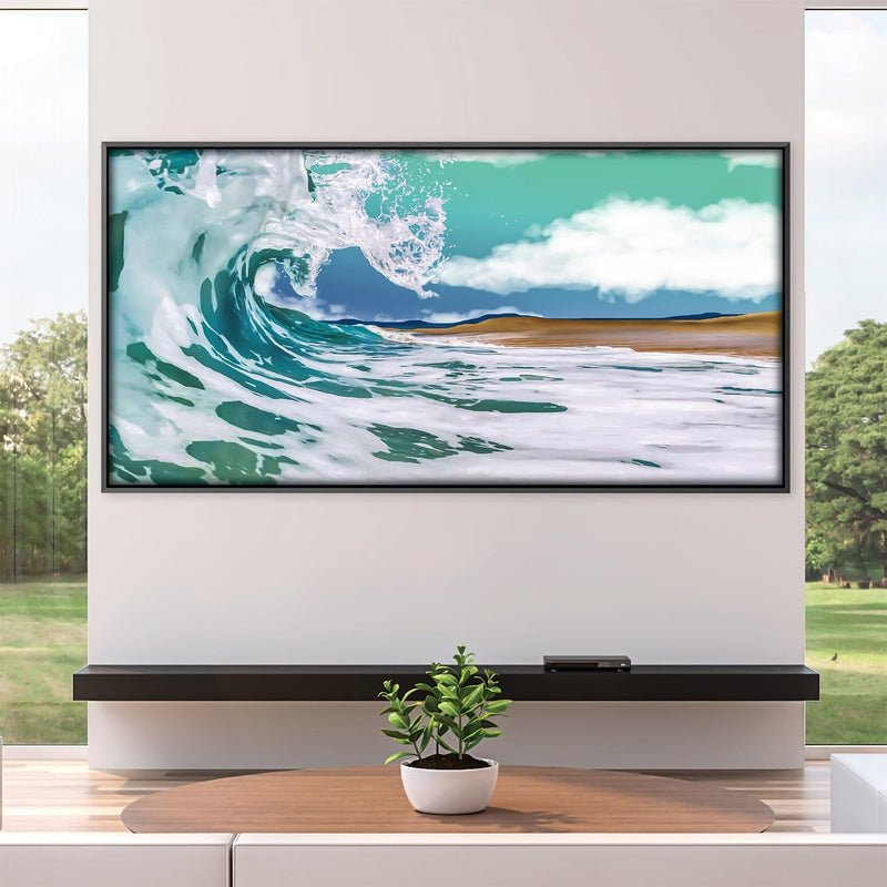 Beach Wave Canvas