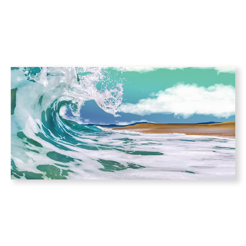 Beach Wave Canvas