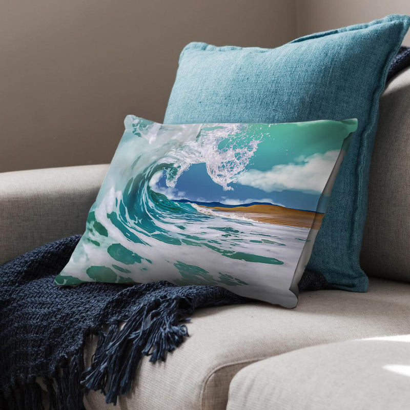 Beach Wave Cushion