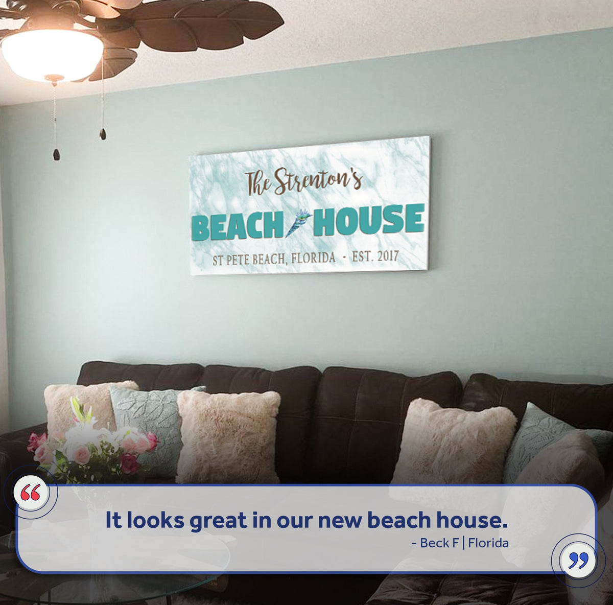 Beach House Sign II, photo 8 of 9