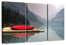 Mountain Lake Kayak Wall Art