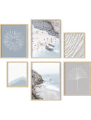 Coastal gallery wall