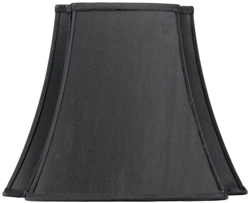 16"W x 13"H Black with Gold Liner Lampshade