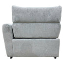 Fullar - RAF Modular Power Motion Recliner - Light Gary Chenille