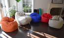 Bag Chair Kid size Comfy Bean - Cotton Fabric - Eco Fill