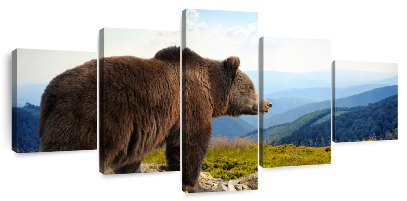 Mountain Bear Wall Art