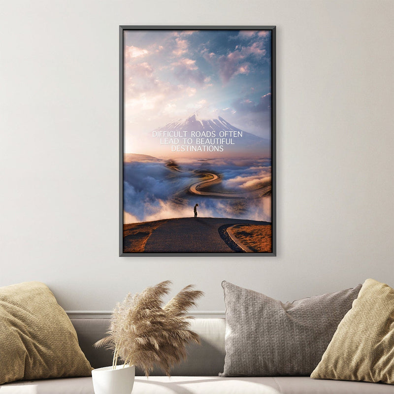 Beautiful Destinations - Mountain Canvas