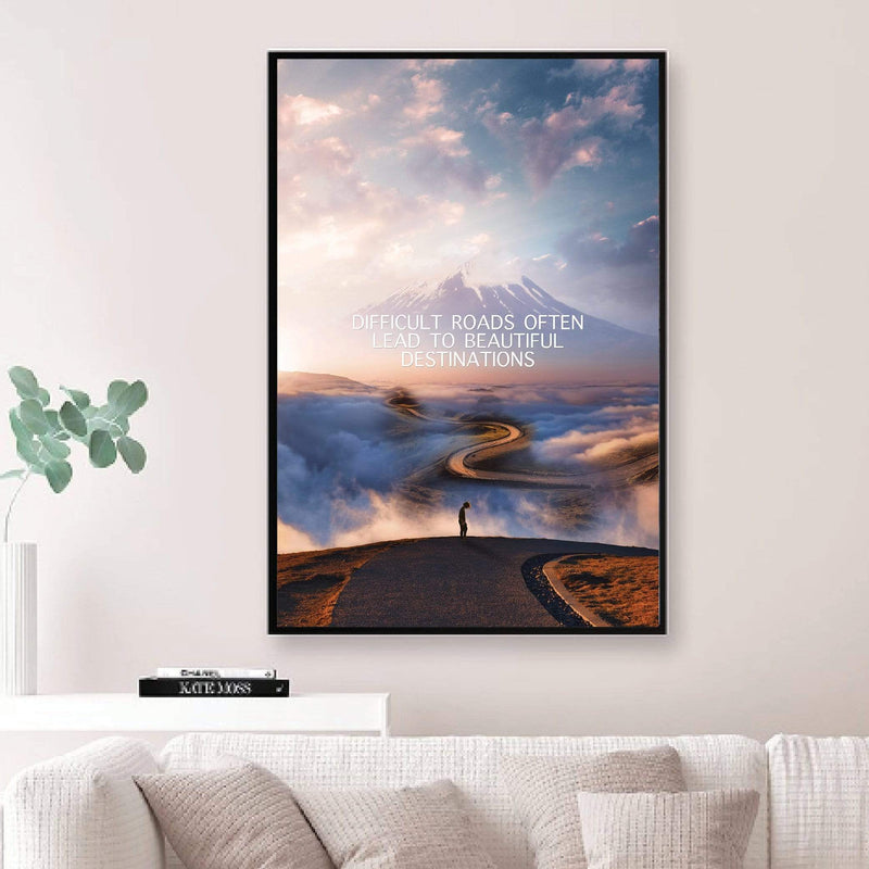 Beautiful Destinations - Mountain Canvas