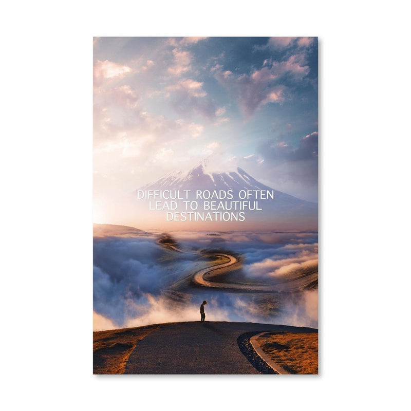 Beautiful Destinations - Mountain Canvas