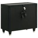 Lorient 5-piece Eastern King Bedroom Set Black