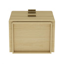 Payton - Nightstand With 3 Drawers - Oak by HouseOfZazla