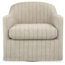 Valwick - Swivel Accent Chair - Cream / Brown by Unique Piece Furniture