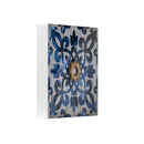 Abstract, And Wall Decor Accents (Set of 4) - White / Blue by HouseOfZazla