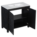 Bathroom Vanity Organizer With Sink, Combo Cabinet Set, Bathroom Storage Cabinet by HouseOfZazla