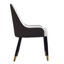 Modern Sponge-Filled Dining Chair, Solid Wood Metal Legs, Suitable For Restaurants, Living Rooms And Rooms (Set of 2) by HouseOfZazla