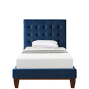 Bond Velvet Button Tufted Bedframe