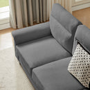 3 Seater Elegant Stationary Sofa by Unique Piece Furniture